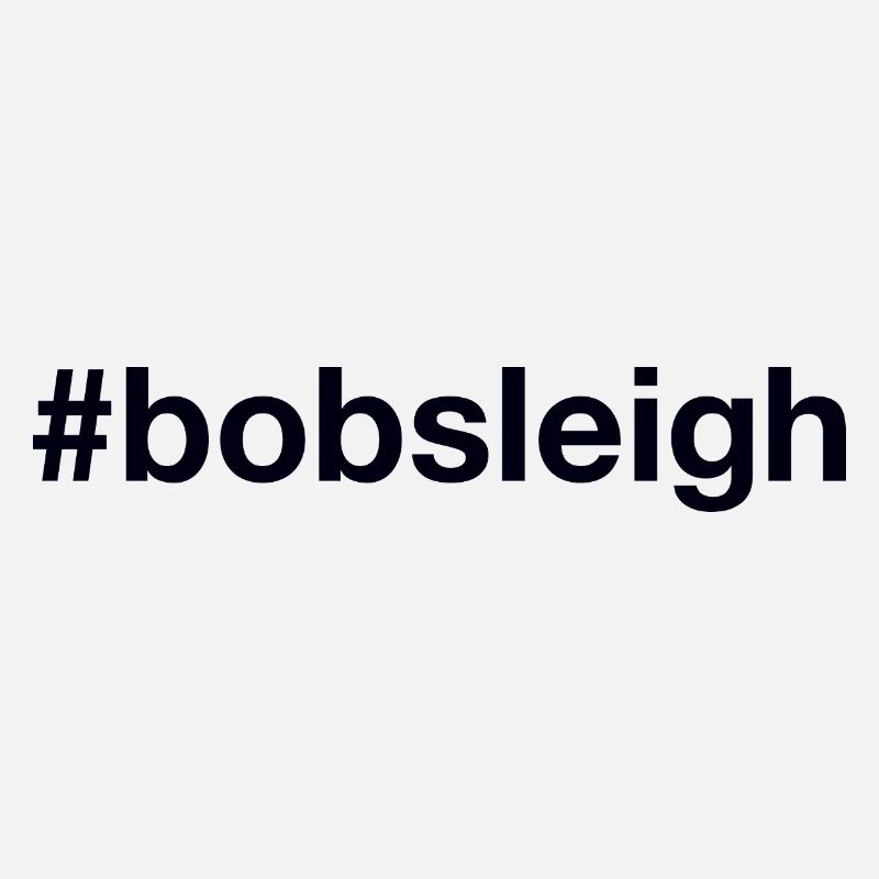 Bobsleigh Bobfahren Hashtag