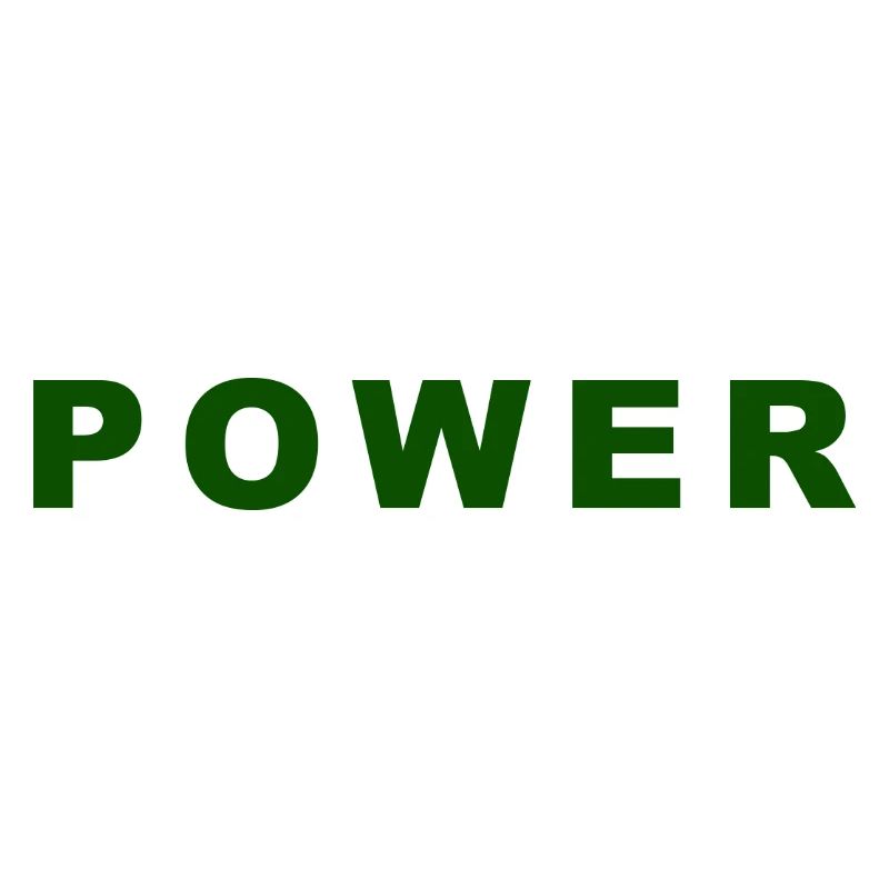 Conception de texte audacieuse Green Power