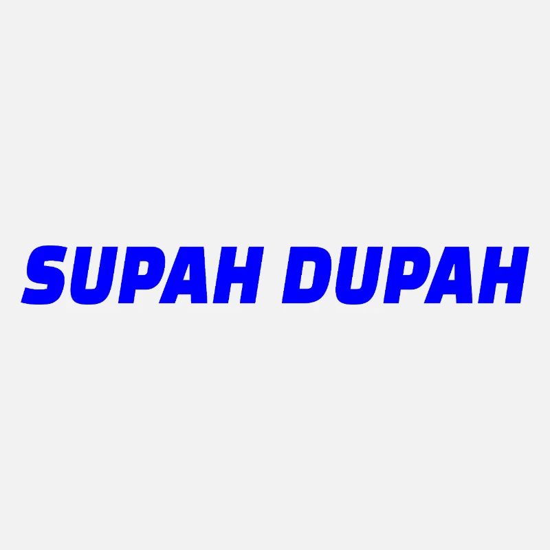 Supah Dupah Bold Design typographique