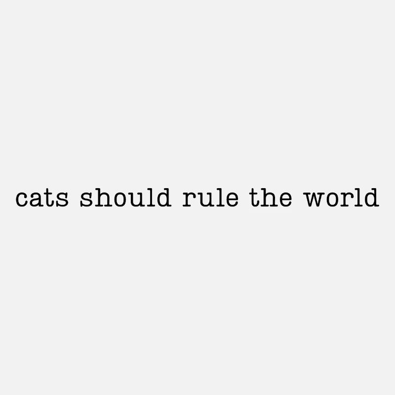 Les chats devraient dominer le monde