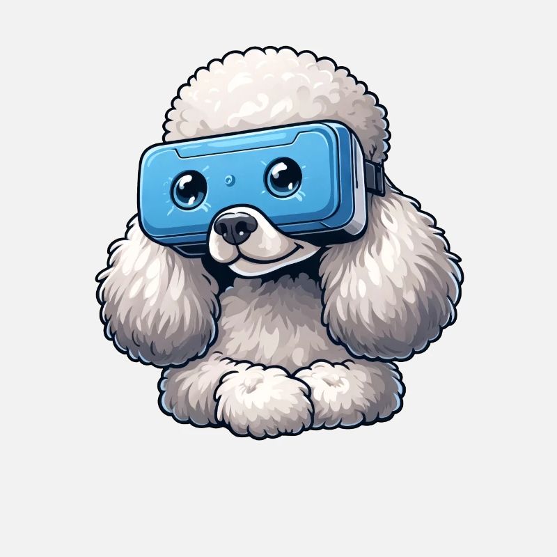 Poodle VR Gamers: Virtual Worlds Explorers