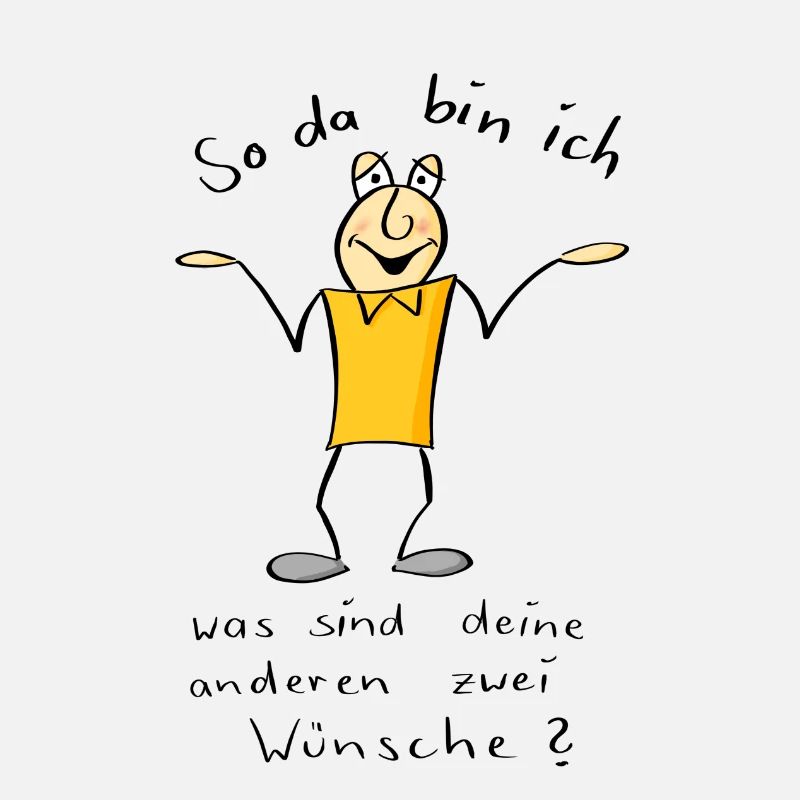 So da bin ich
