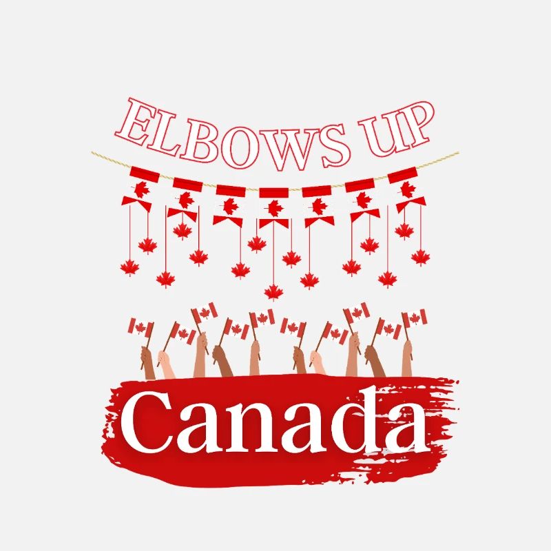 Elbows Up Canada Protest T-shirt 