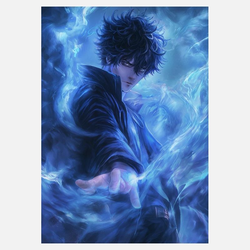 Fantasy Azure Flame
