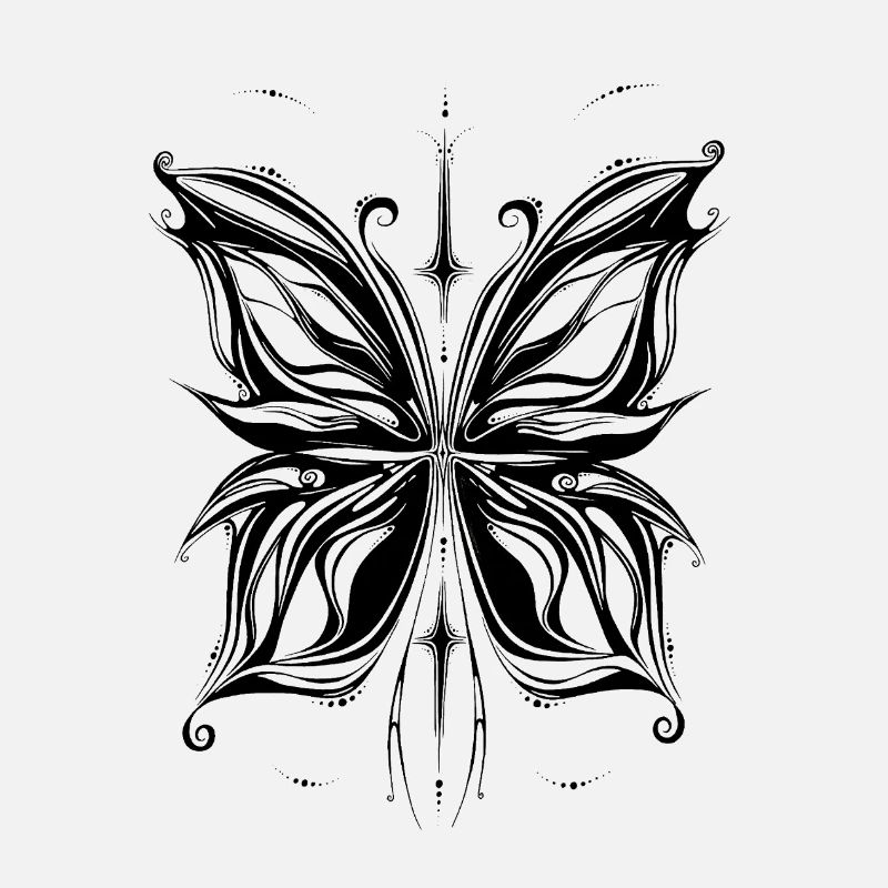 Dessiner le papillon