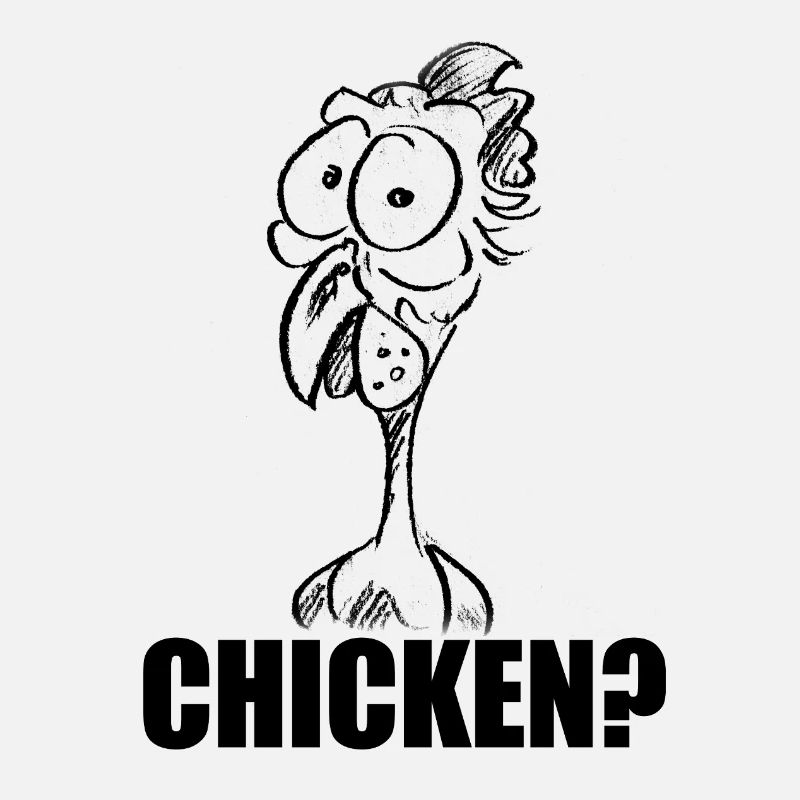 CHICKEN? Baffled Chicken Head – Humor