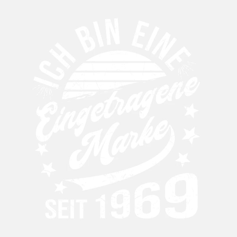 55. Geburtstag Retro 55 Jahre Eingetragene Marke