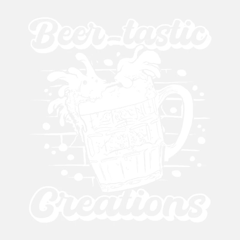 Funny Art Painter Beer-tastic Creations Drawing