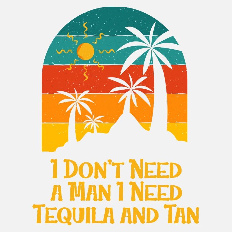 Besoin de tequila et de bronzage Bain de soleil d’été Tropical