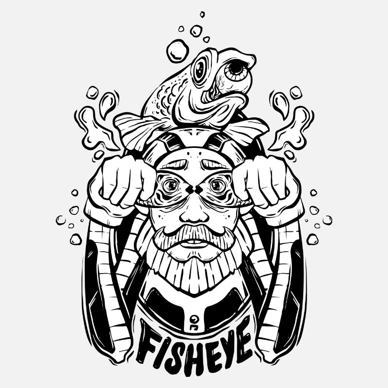 Fisheye Man