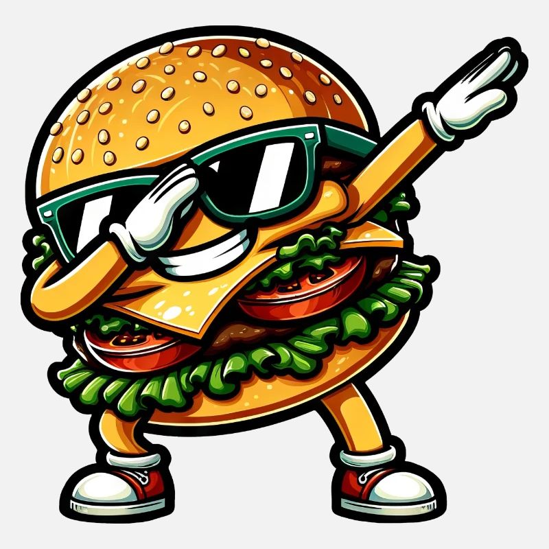 Hamburger & Cheeseburger Dabbing