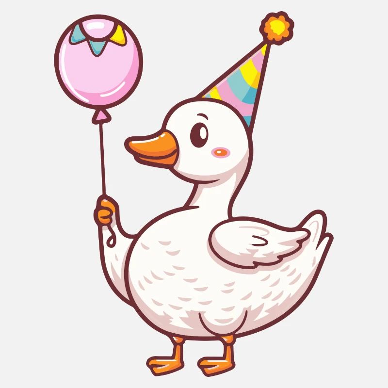 Gans Geburtstag Comic Niedlich