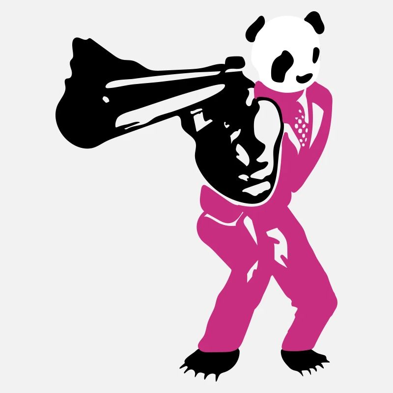 shooting panda