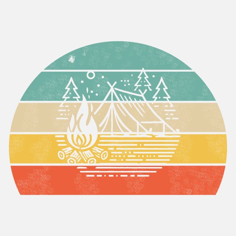 Camping Abenteuer Design