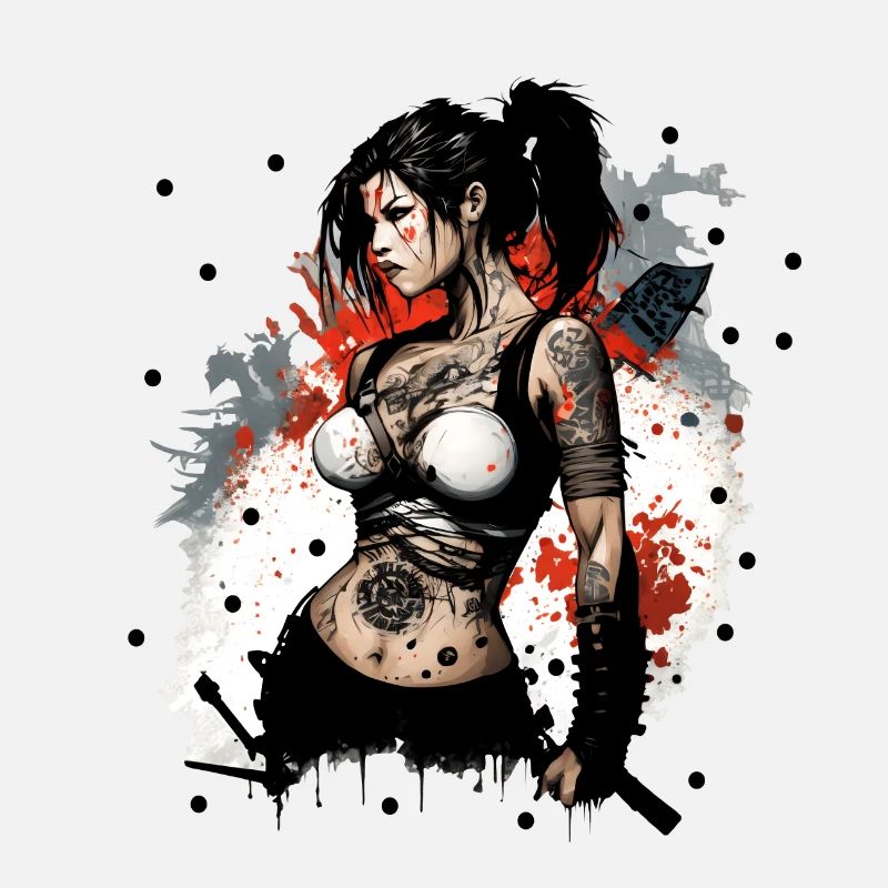 Badass Ninja Girl