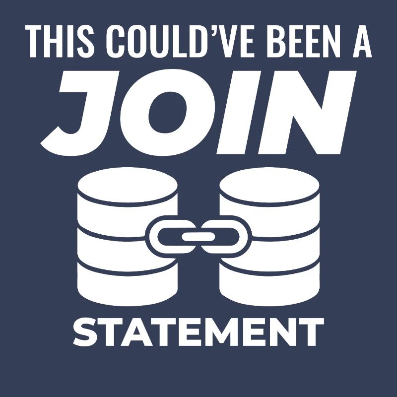 SQL Join Database Statement Programming Data