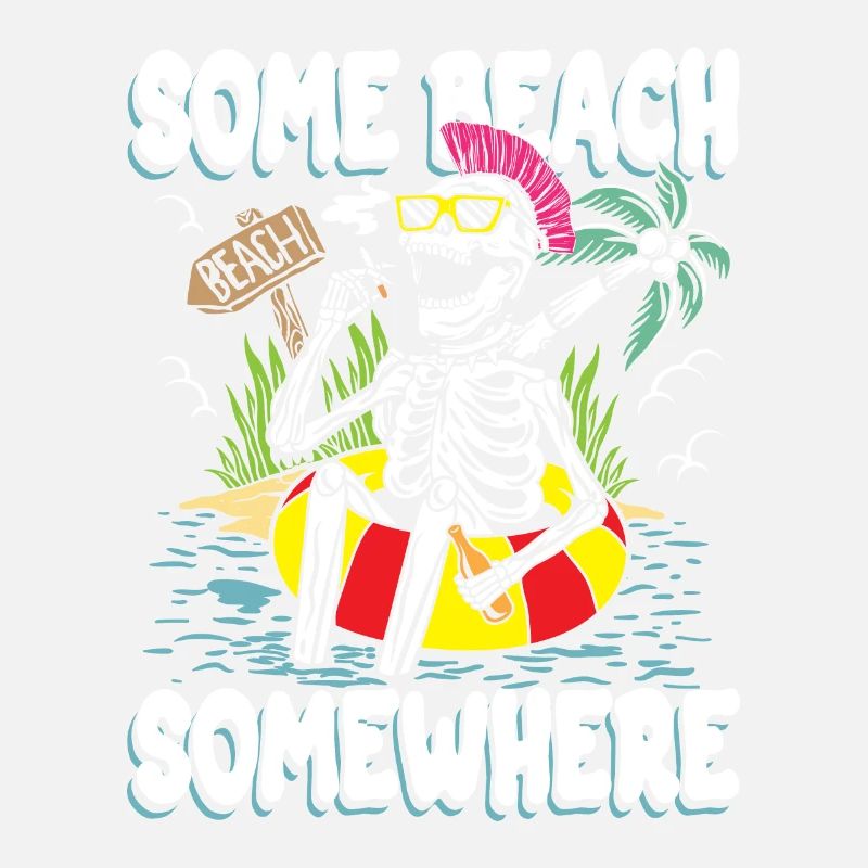 Some beach somewhere | sun & chill skull