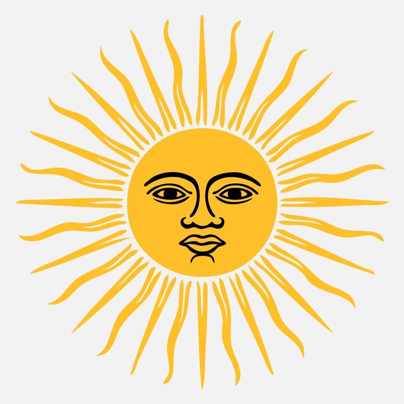soleil argentine sol de Mayo argentin