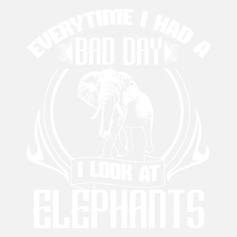 Elefant Savanne Tier Geschenkidee