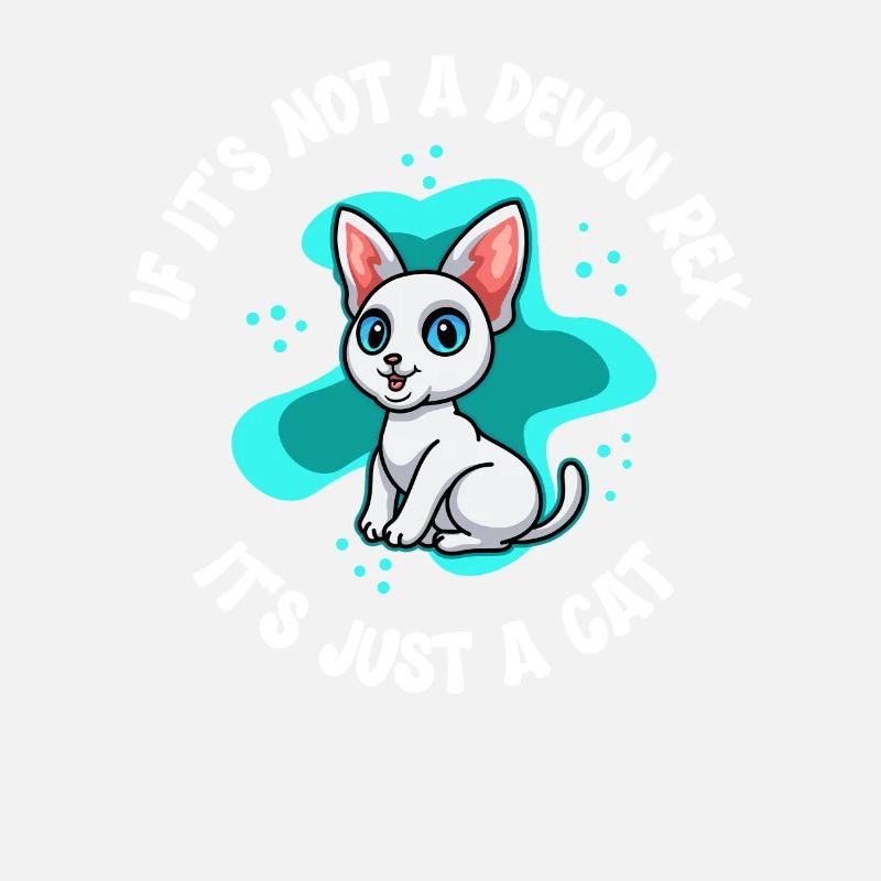 Devon Rex Katze | Katzenbesitzer Katzen Geschenk