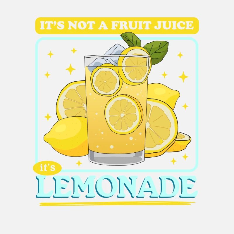 Limonade Zitronen Brause Limonade Geschenk
