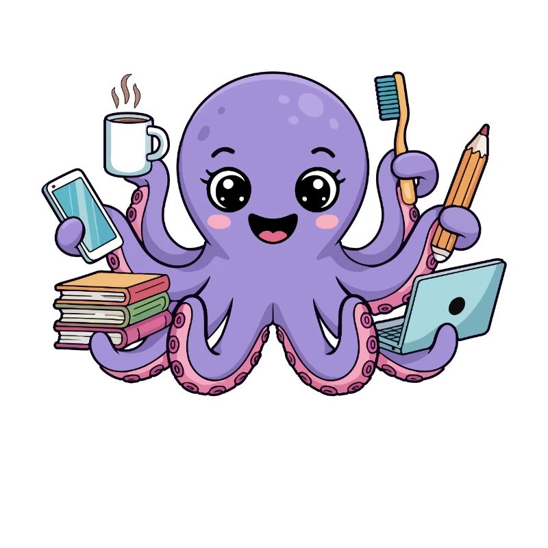Octotasking Creature in Multitask Mode