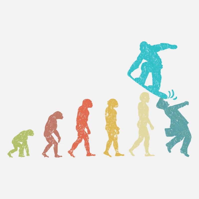 Snowboarder Evolution Snowboard Wintersport
