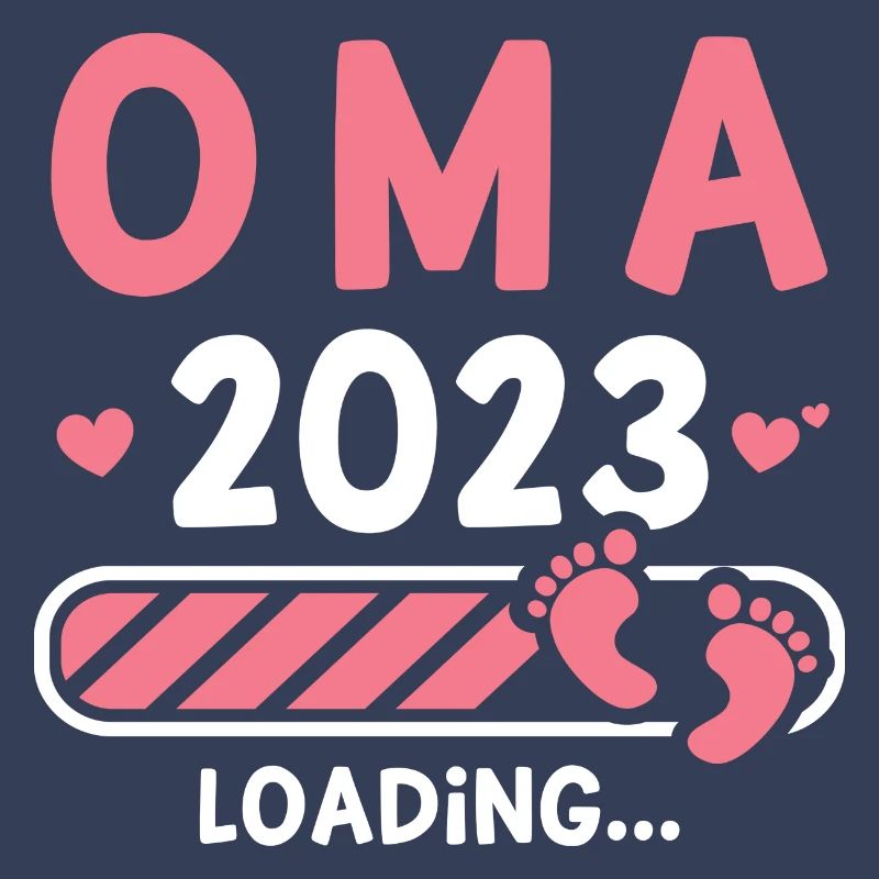 Oma 2023 loading Werdende Großmutter Geschenk