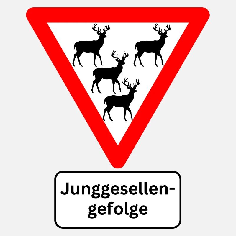 Junggesellenabschied: Junggesellengefolge Hirsch