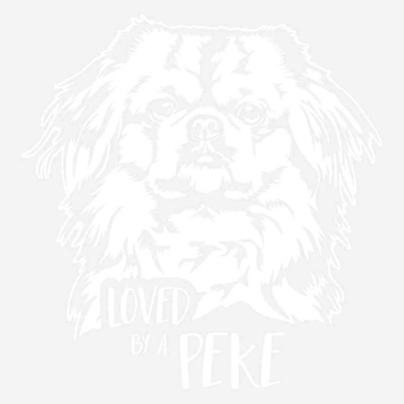 Loved by a Peke Pekingese Hunde Hund Wilsigns