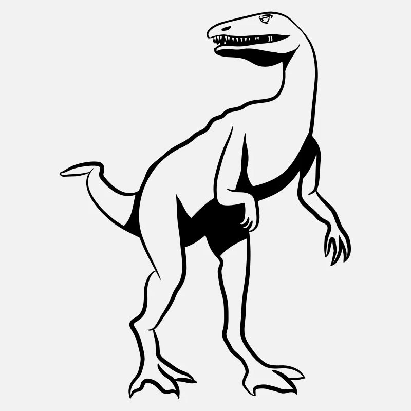 Dinosaur Dinosaur Button