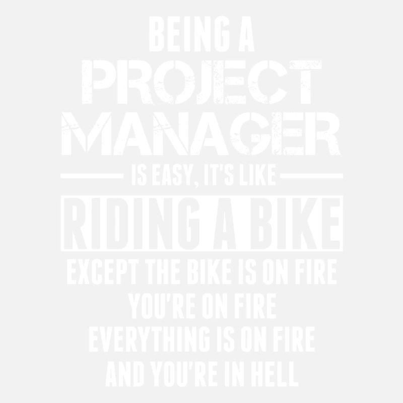 Being A Project Manager Is Easy Its Like Riding A