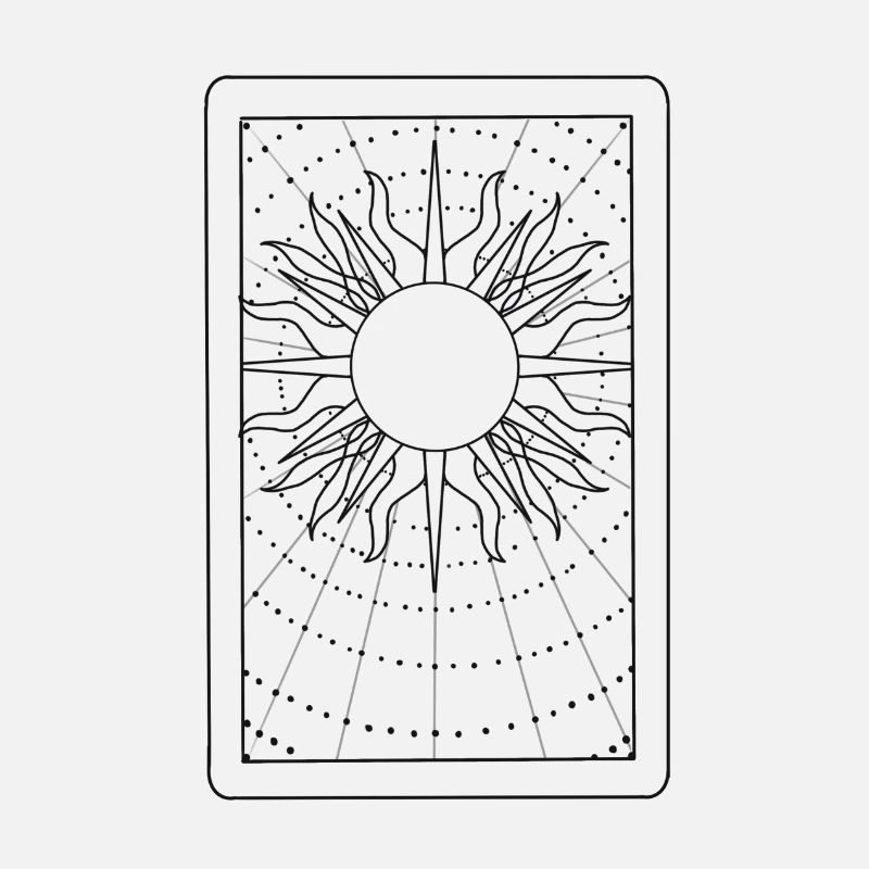 Sun tarot