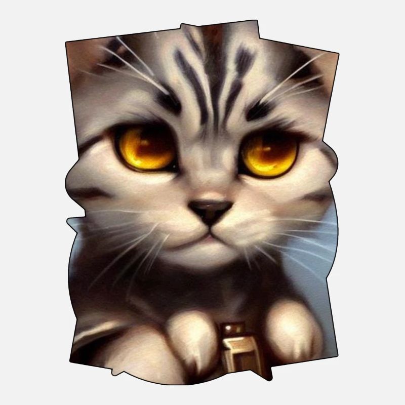 Visage de chat