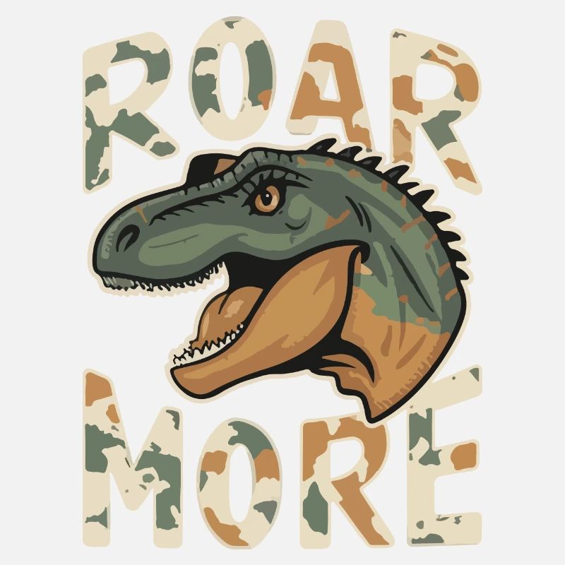 DINOSAUR TSHIRT, ROAR MORE