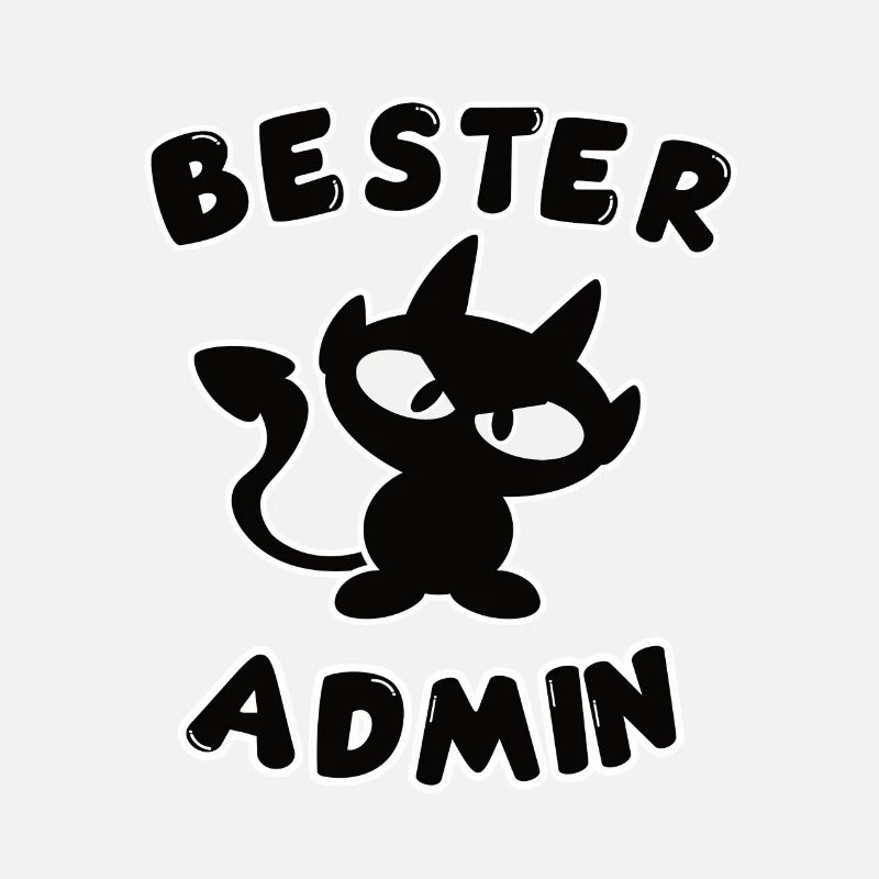 cooles bester Admin Design mit Teufelchen