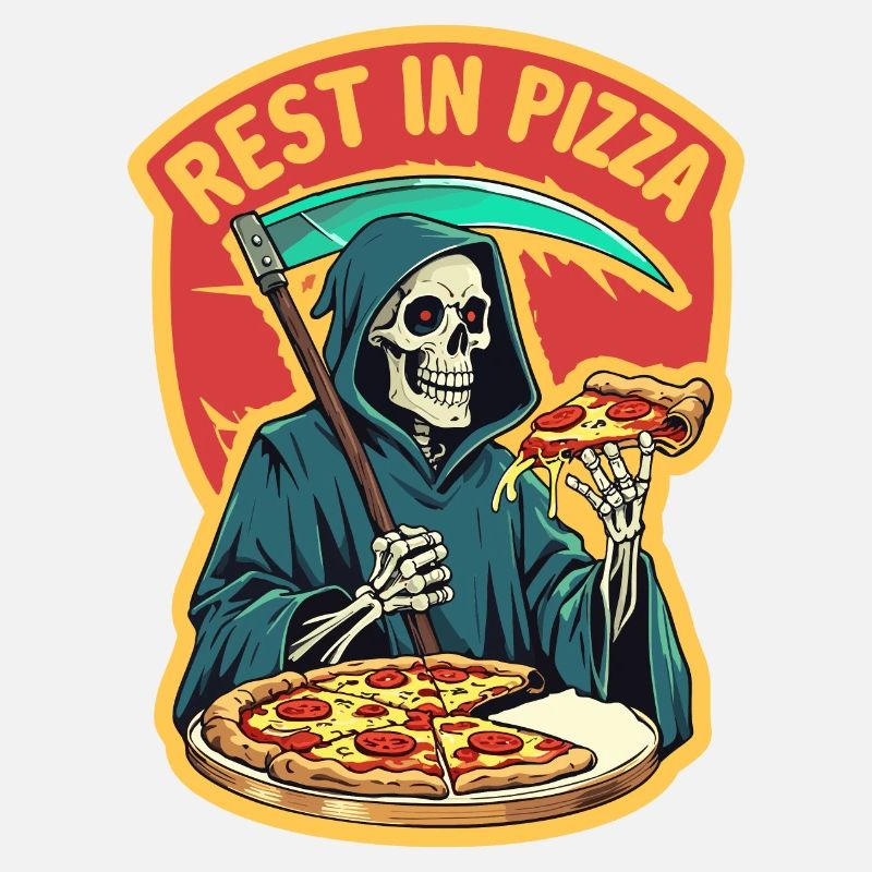 Ruhe in der Pizza