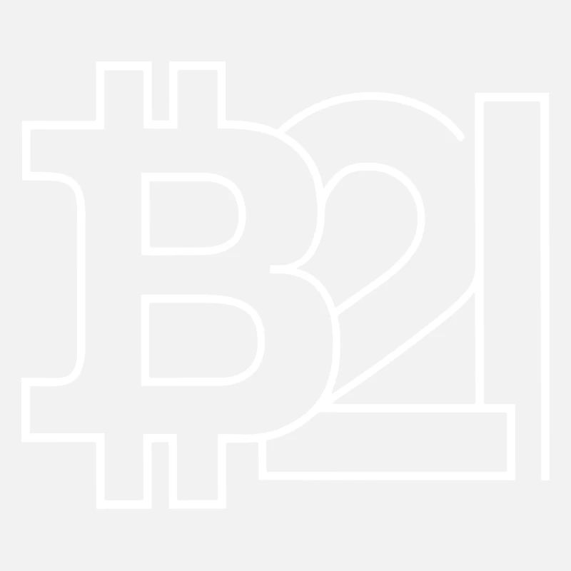 Bitcoin Silhouette 21 millions de devises