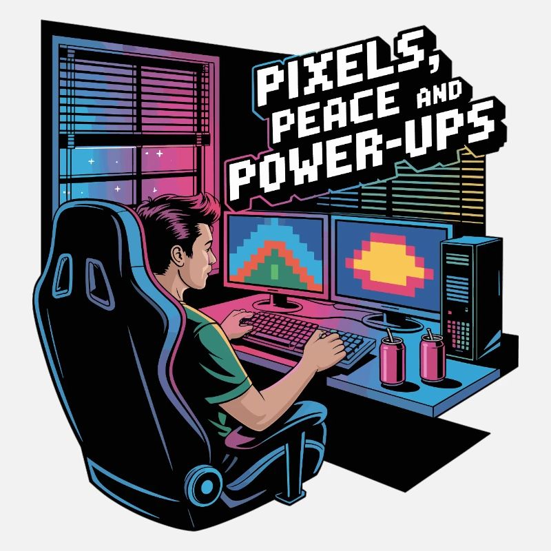 Pixels, paix et bonus – Configuration de jeu