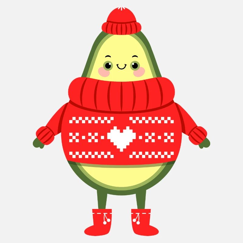 Avocat Weihnachten Pull de Noël moche