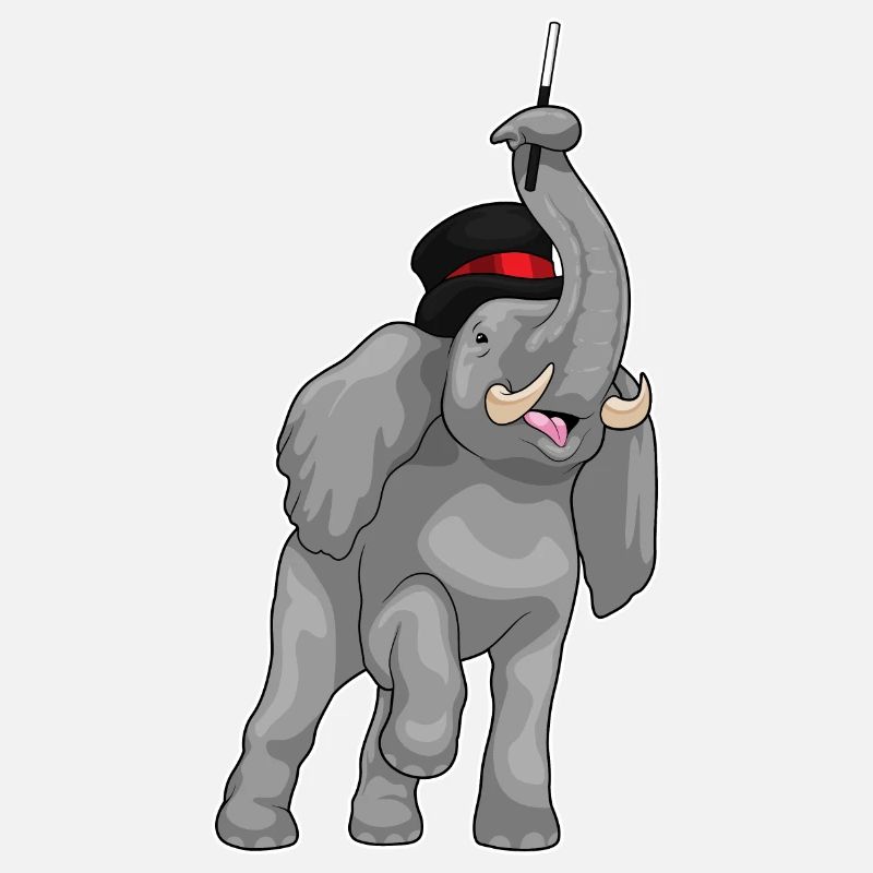 Elephant Wizard Wand