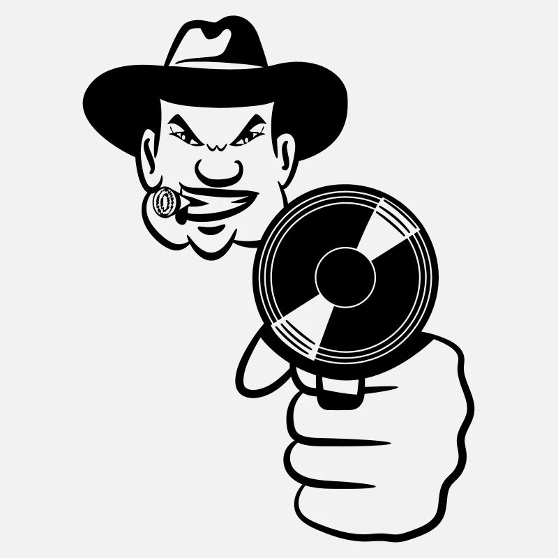Head handgun gun