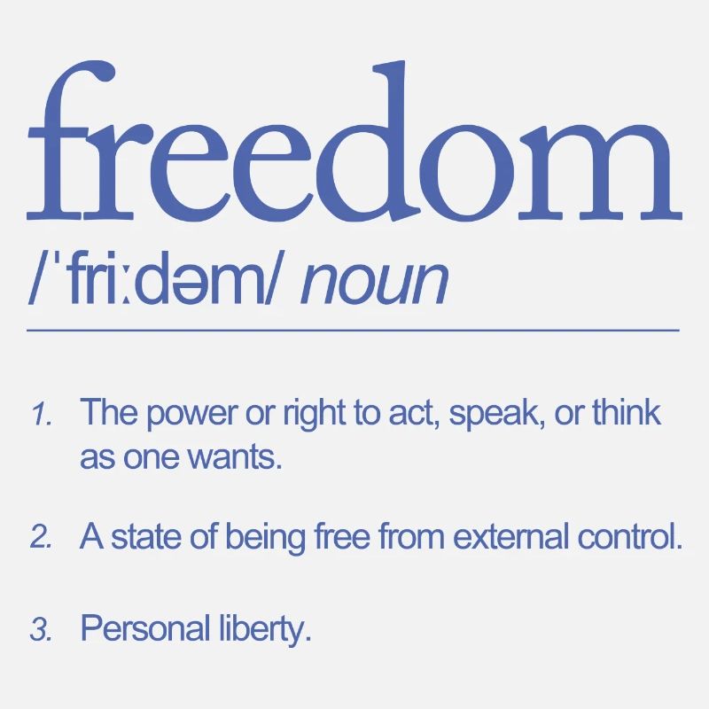 La liberté parle définitivement de la pensée d’action