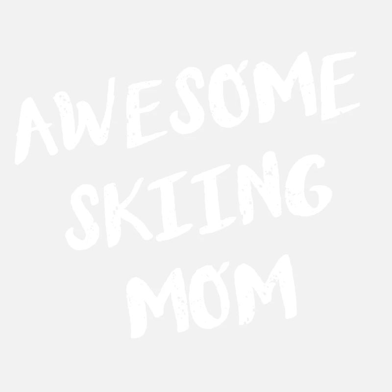 Skiing Mom