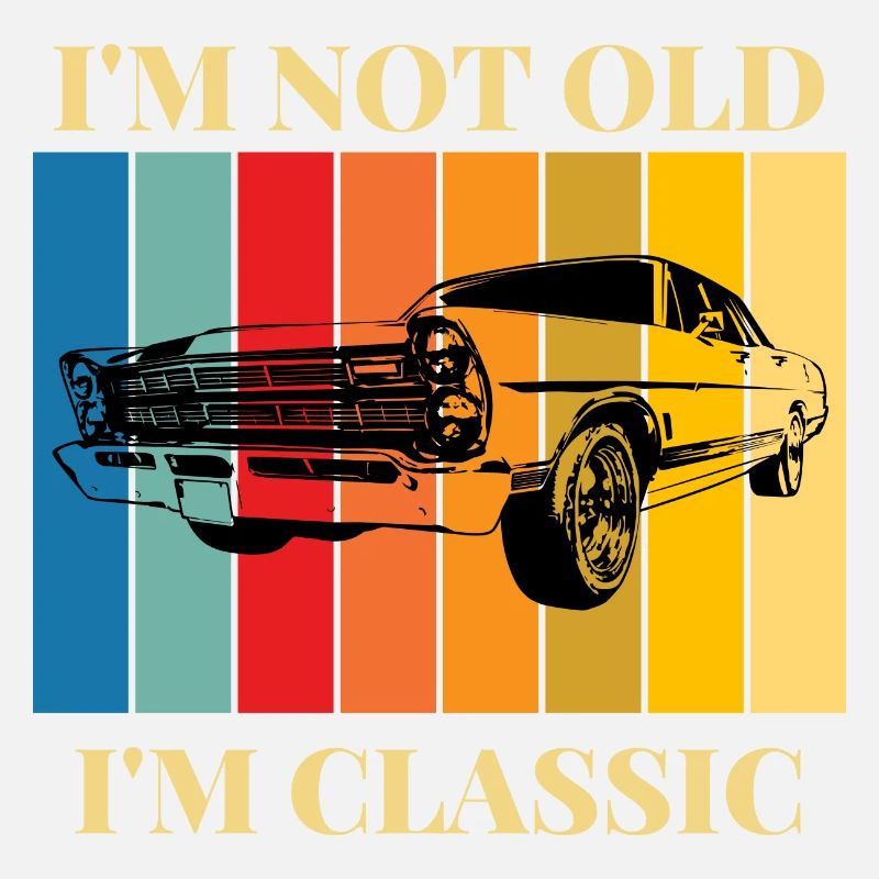 Ich bin nicht alt, ich bin ein Klassiker-Auto