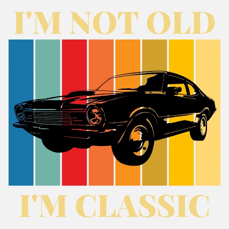 Ich bin nicht alt, ich bin ein Klassiker-Auto