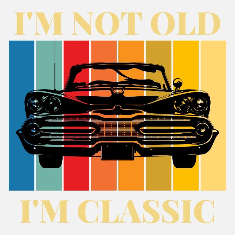 Ich bin nicht alt, ich bin ein Klassiker-Auto