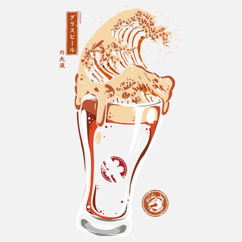 Great Wave Glasbier