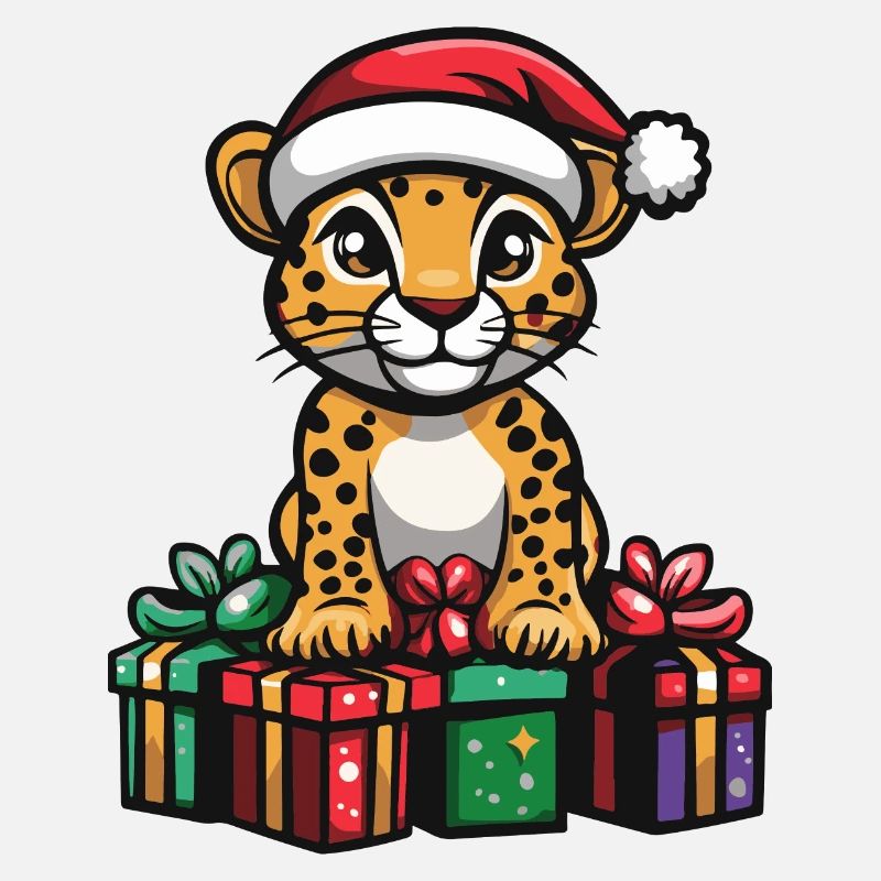 Cadeaux de Noël guépard