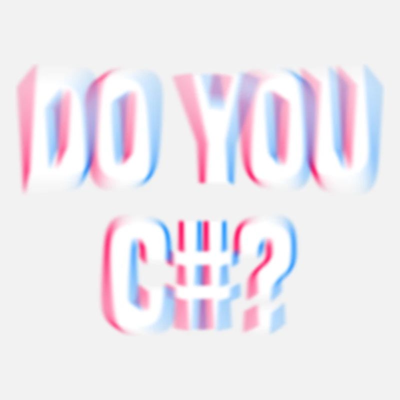 Do You See Sharp? (C#) Fuzzy design for nerds